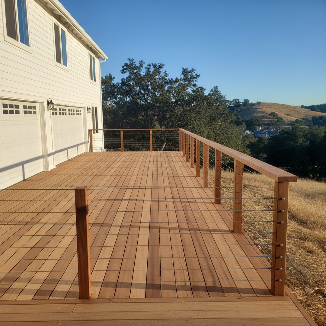 Deck Resurfacing & Board Replacement completed by Coastal Deck Solutions in Sanger, CA